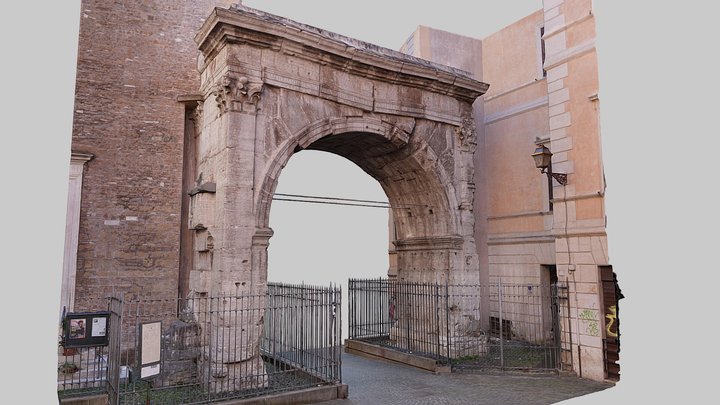 Arch Of Gallienus – Modello 3D gratuito STL