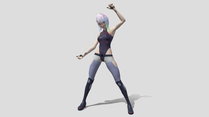 Lucy (EdgeRunner) Pose001 3D Model