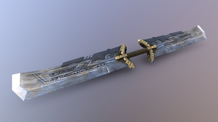 Sword Infinity // Sword Thanos 3D Model