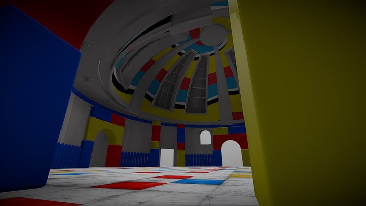 Poppy_Playtime__Chapter_1_WallsFloor 3D Model
