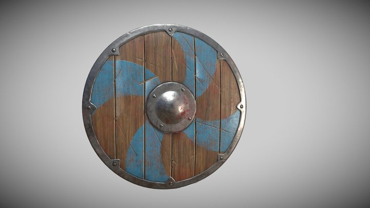Fantasy Shield Test 3D Model