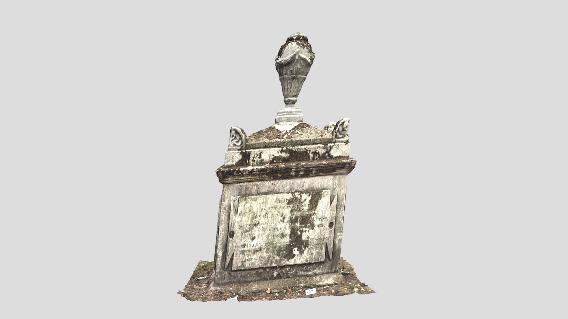 Tombstone from St. Pancras Old Church Graveyard