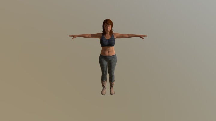 Female 2 3D Model