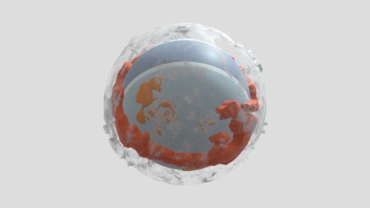 Grandline 3D Océan Nuages Redline 2025 3D Model