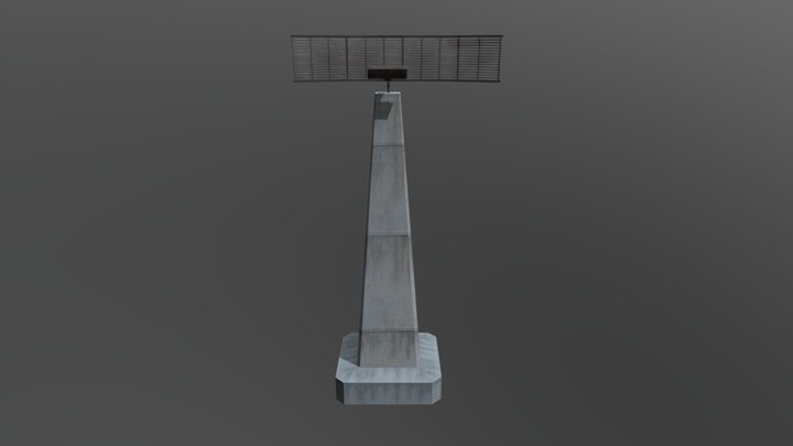 IGI Radar Tower 3D Model