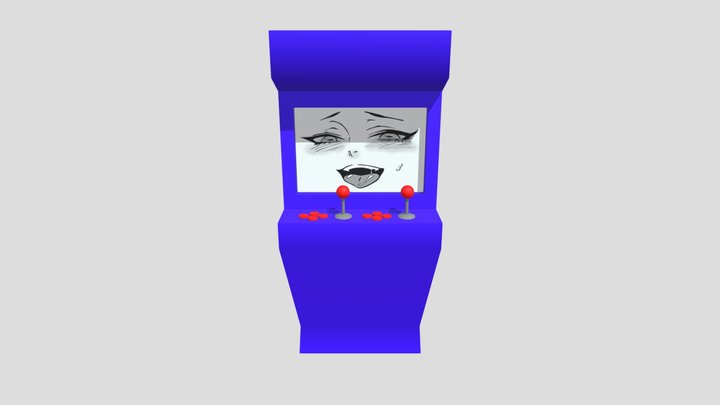 Arcade Machine Color 3D Model