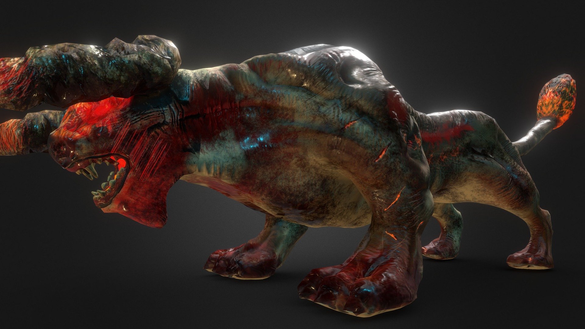 Demon Bull Cat