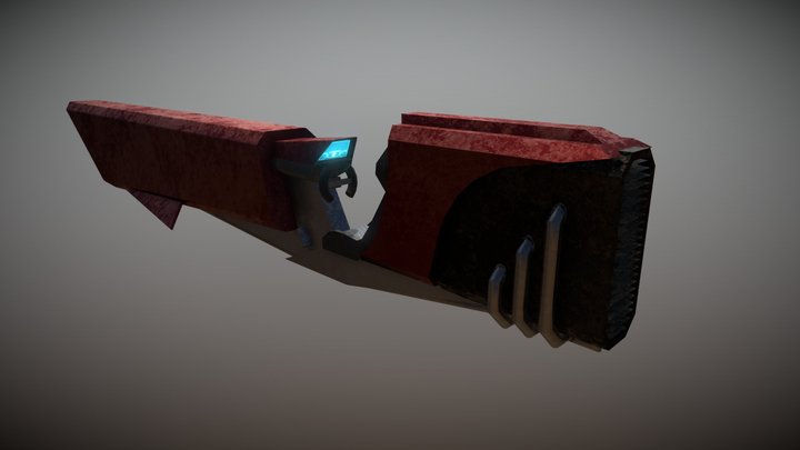 Dusty Hoverbike 3D Model