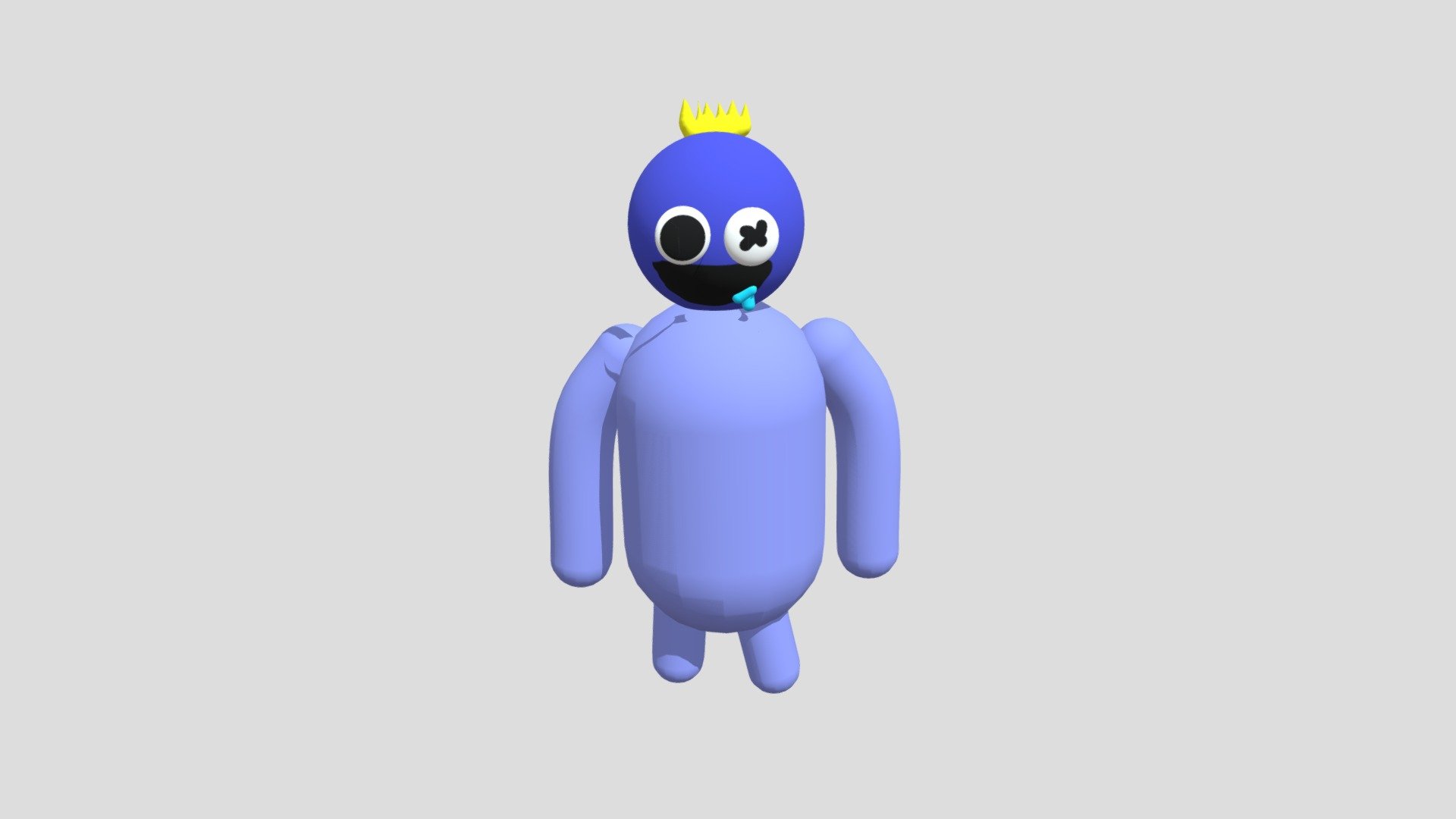 Blue Rainbow Friends - Download Free 3D model by ValePro10 (@Valepro10)  [e1a3537]