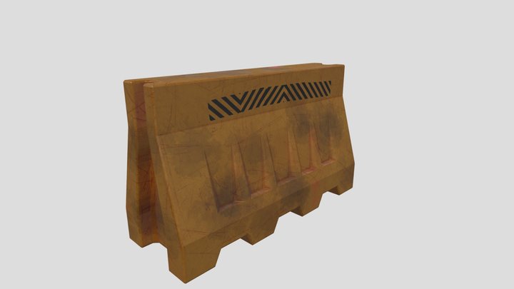 barrier_low 3D Model
