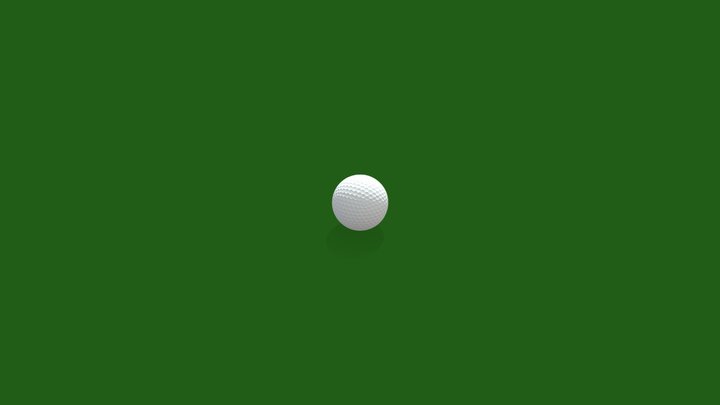 Golf ball 3D Model