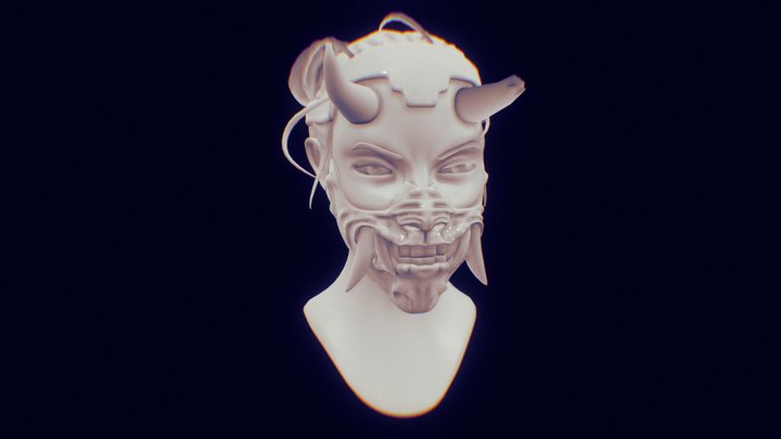 Lifeline inspired head model 3D Model