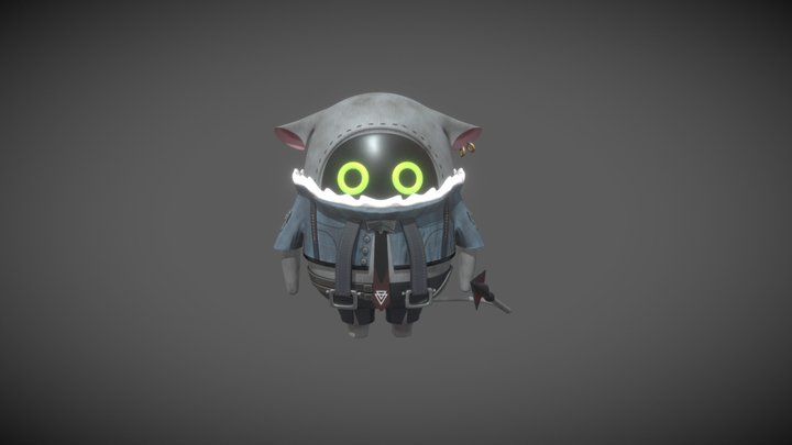 Rat Bangboo (zzz) 3D Model
