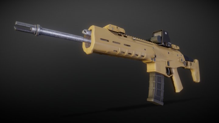 ACR Bushmaster 3D Model
