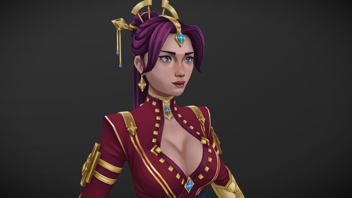 ARCANE fanart ZUGZUG challenge 3D Model