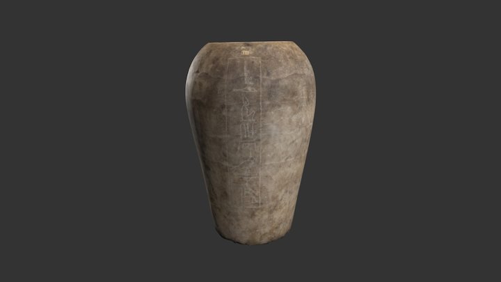 Canopic Jar 3D Model