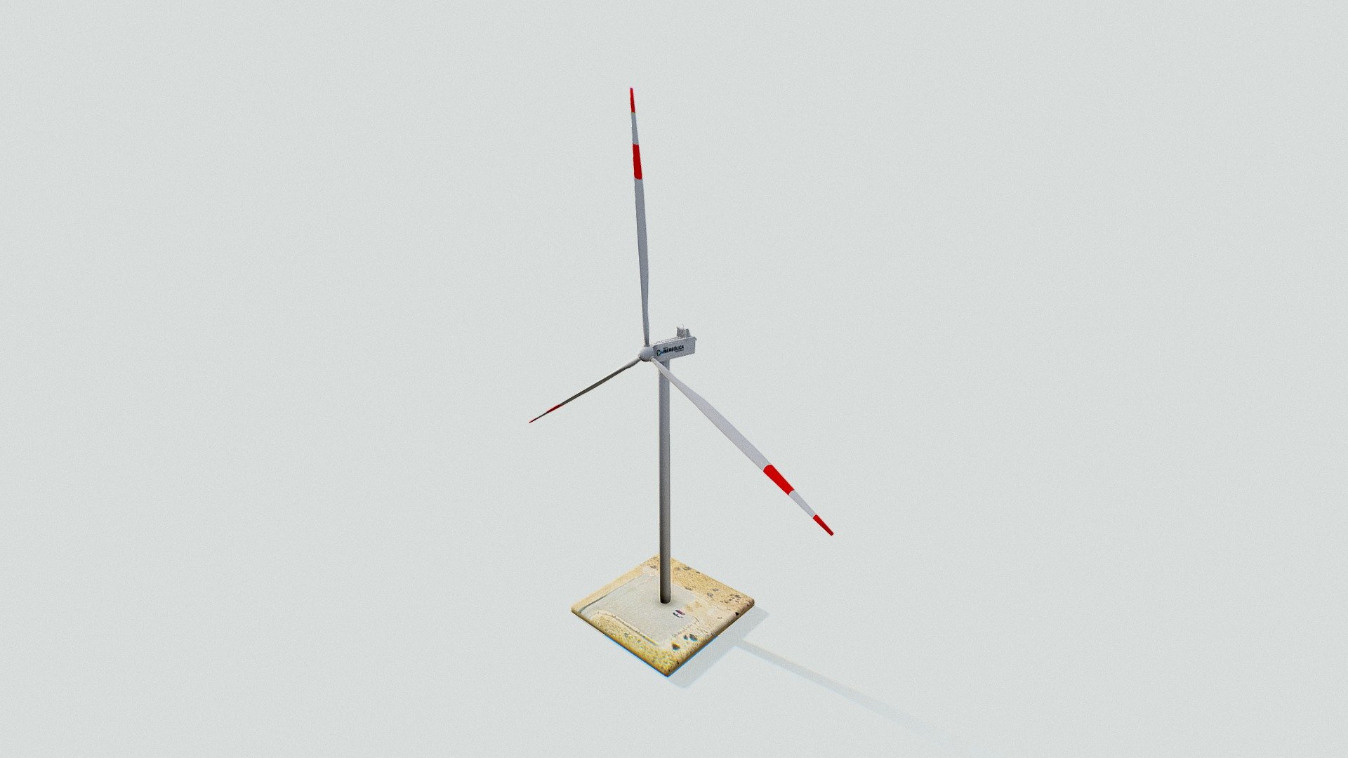 Wing Turbine Model — Sketchfab embed 3D viewer