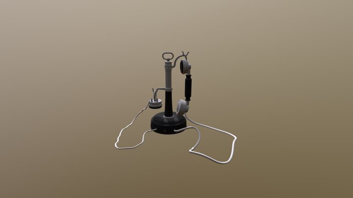 Telephone Export 3D Model
