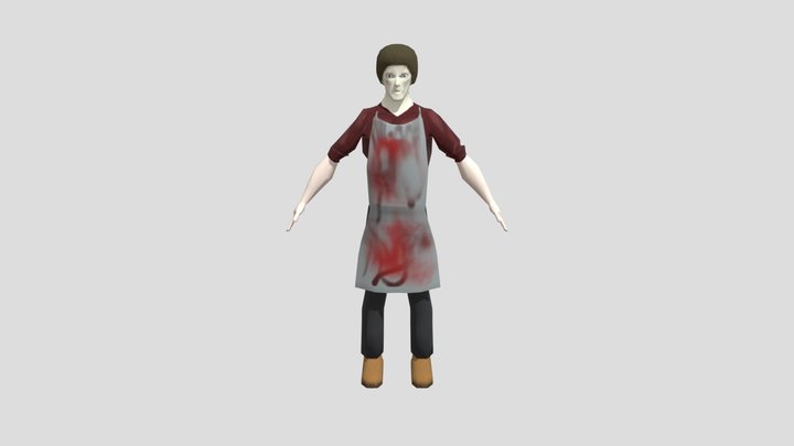 StretchedFinal 3D Model