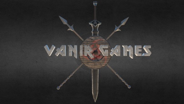 Vanir Games Logo 3D Model