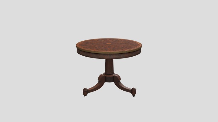Duncan Phyfe - Center Table 3D Model