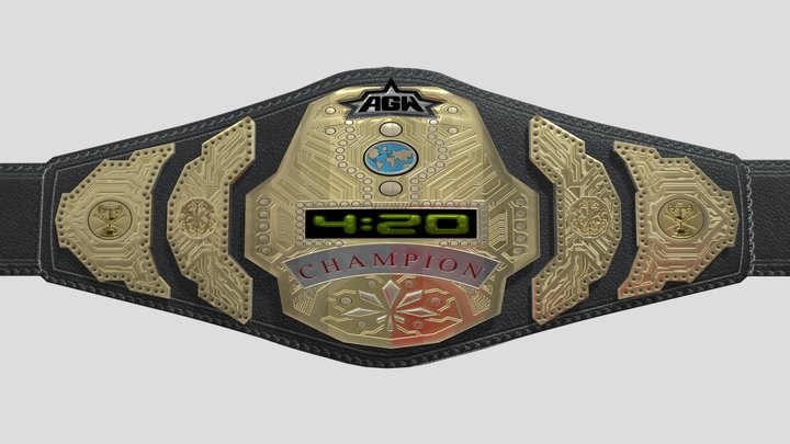 AGW - DIGITAL STONER CHAMPION BELT