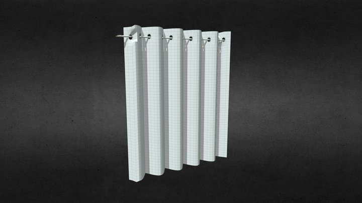 3D Curtain 3D Model