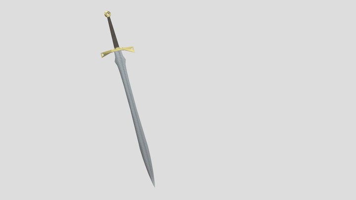 Irish Sword 3D Model