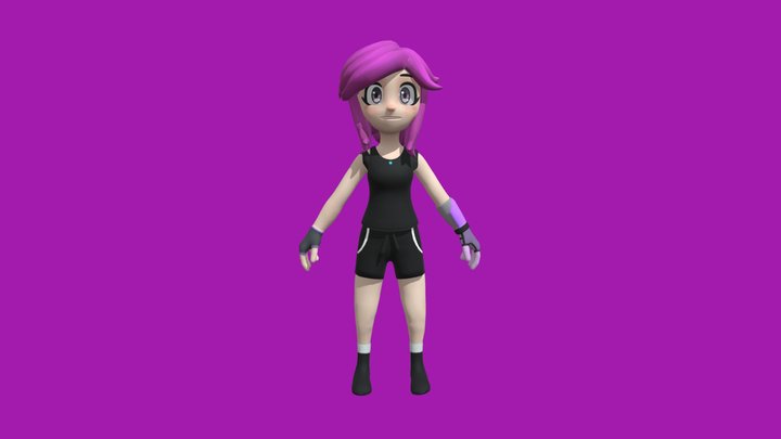 Meta Runner - Lucinia Porter (SMG4 Style) – Modèle 3D gratuit STL