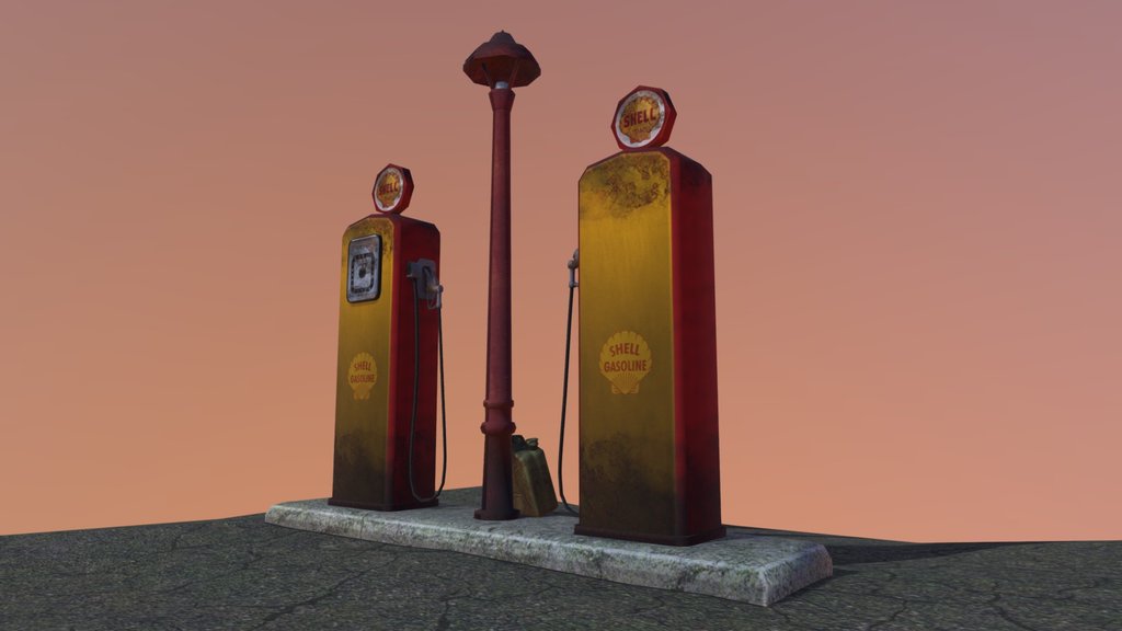 Gas Station [vintage]