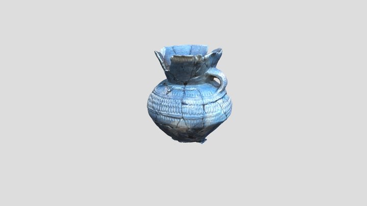 cruche-céramique-excisé-gerbéviller 3D Model