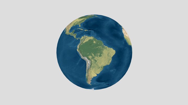 Earth prisma3d 3D Model