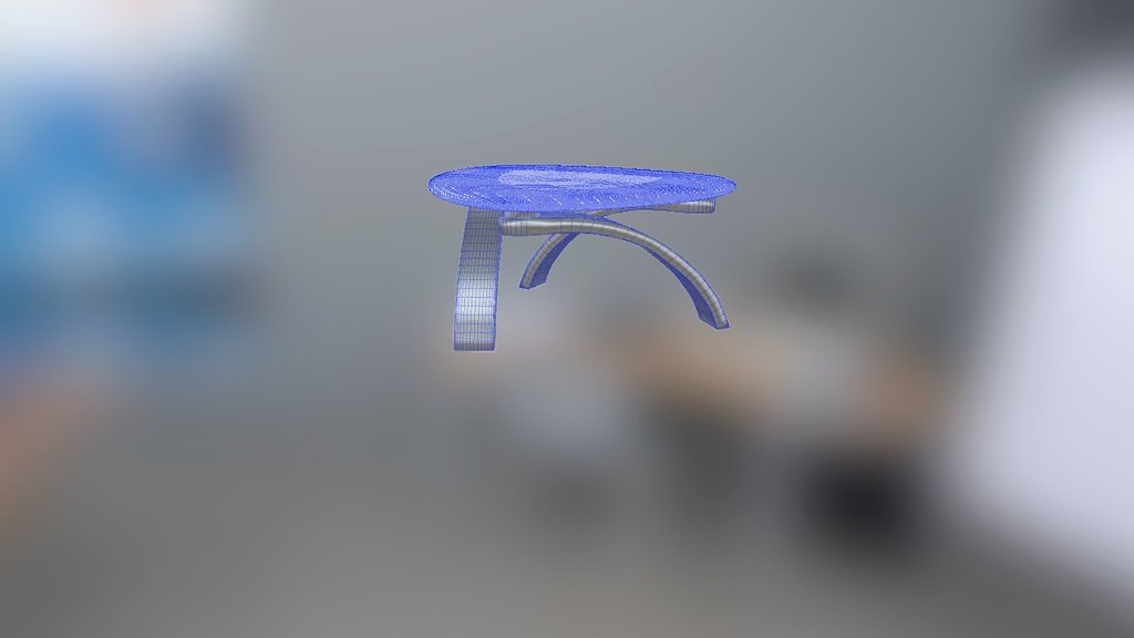 Allure Pie Shaped Cocktail Table