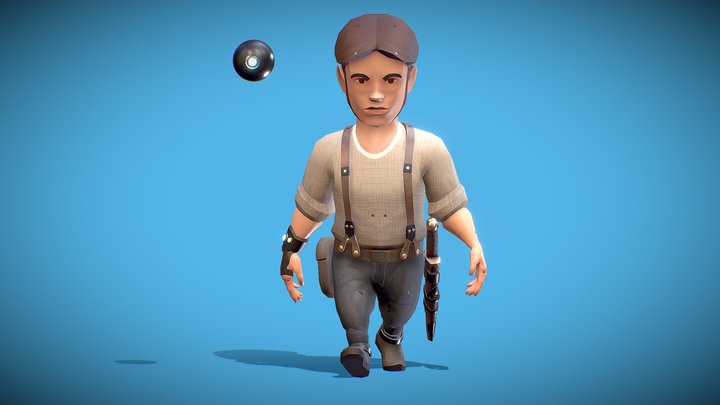 Max - RPG Character 3D Model