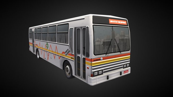 Ônibus Flamengo - Download Free 3D model by SIMULATOR