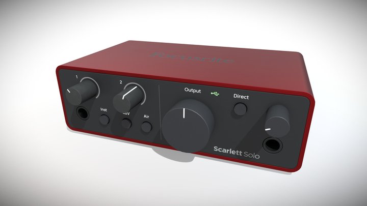 Focusrite Scarlett Solo 4th Gen