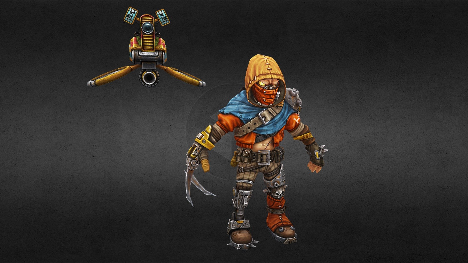 Rider - 3D model by CC (@ccsf) [9cdd164] - Sketchfab