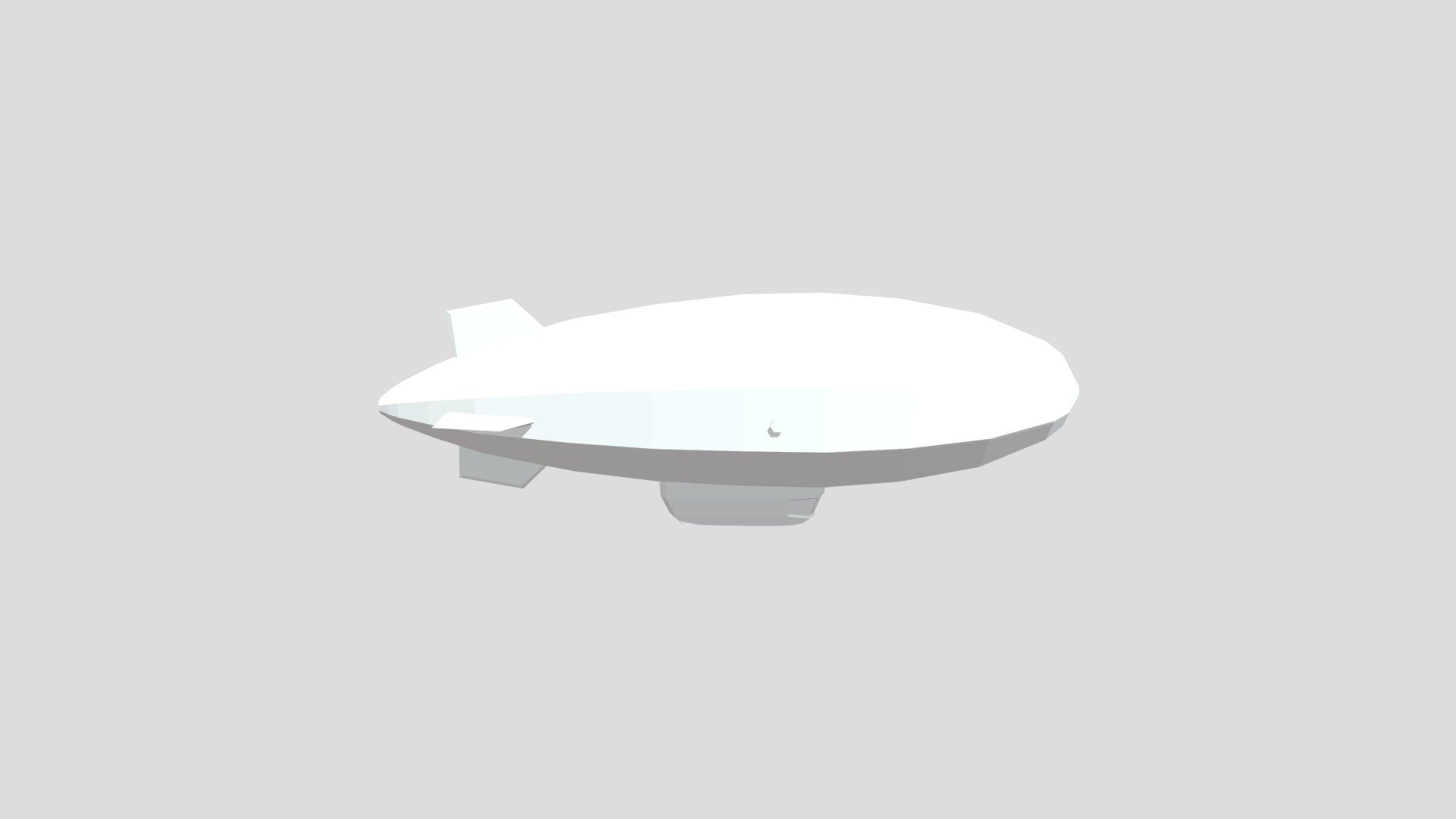 Blimp from Poly by Google