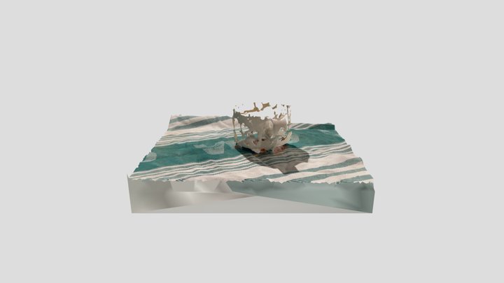 Absolute horrible scan. Kinda funny 3D Model