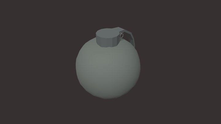 Smoke Grenade-01 3D Model