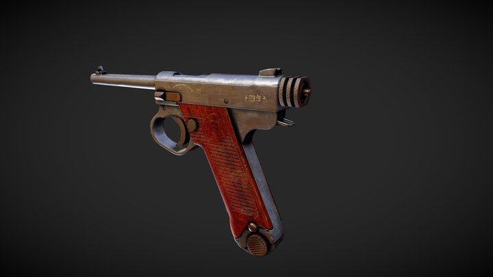 Nambu Type14 3D Model