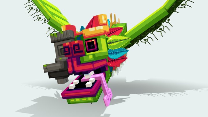 Cocoacoatl 3D Model