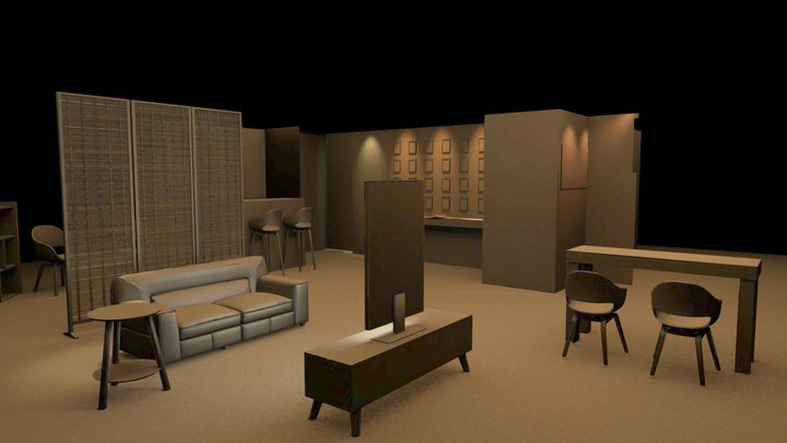 Bakedmodel 3D Model