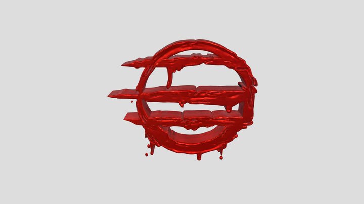 50 Blessings Logo 3D Model
