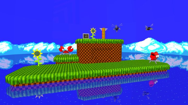 Sonic dash - A 3D model collection by rayanghanim2020 - Sketchfab