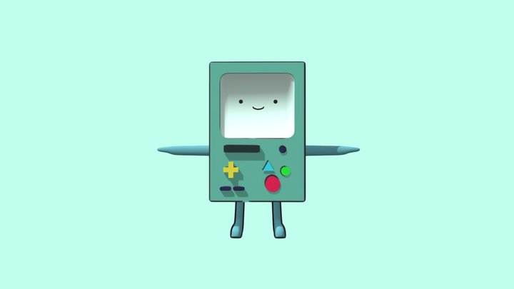 BMO :3 3D Model