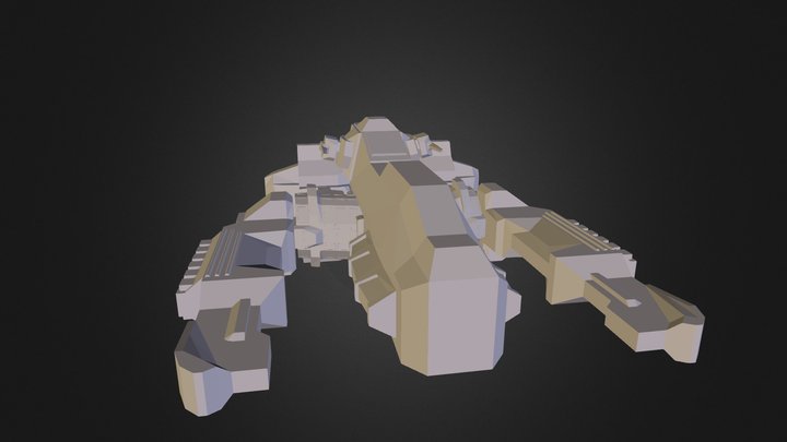Viporian Ballista Fighter 3D Model