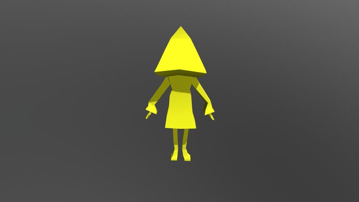 Little Nightmares - Character six - model 3D Model