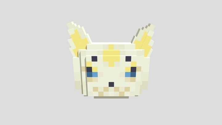 Cat Mask - Petra Gurin 3D Model