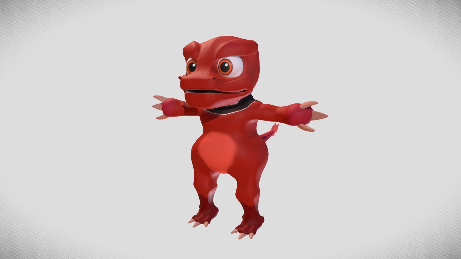 Lizard Character Model